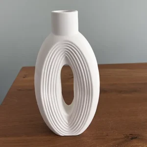 Atena vaso di design in marmo riciclato - fatto a mano in Italia, A&P Marmi