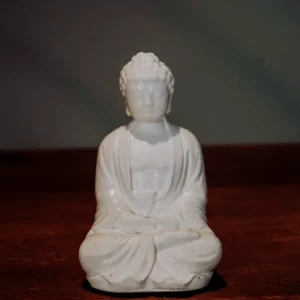 Buddah statua in marmo riciclato - fatto a mano in Italia, A&P Marmi