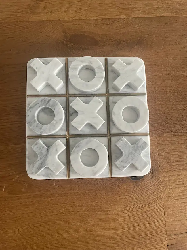 Tris &ndash; Gioco del tris in marmo