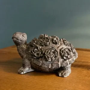 Michelangelo, tartaruga decorativa in polvere di marmo, A&P Marmi