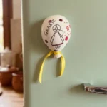 Pensiero in Aria, calamita palloncino personalizzabile in polvere di marmo, A&P Marmi